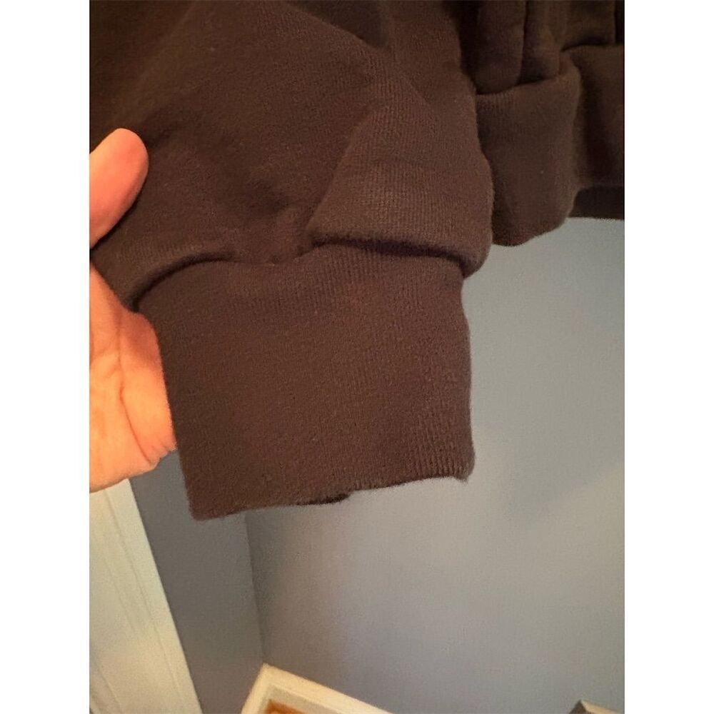 Finatics Unisex Black Hoodie M "Sharks Just Wanna Have Fins" Graphic - Picture 4 of 9